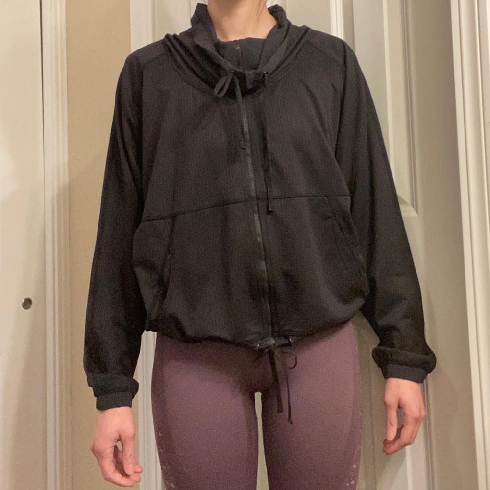 Athleta cowl neck jacket